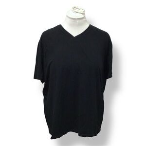 Primark Cares Women’s Plus Size T-Shirt, Tailored Fit, Black, size 3X